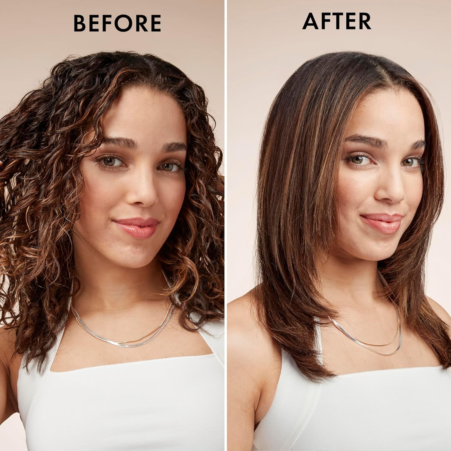 Nano Titanium Ionic Hair Straightener, Professional Flat Iron for All Hair Types