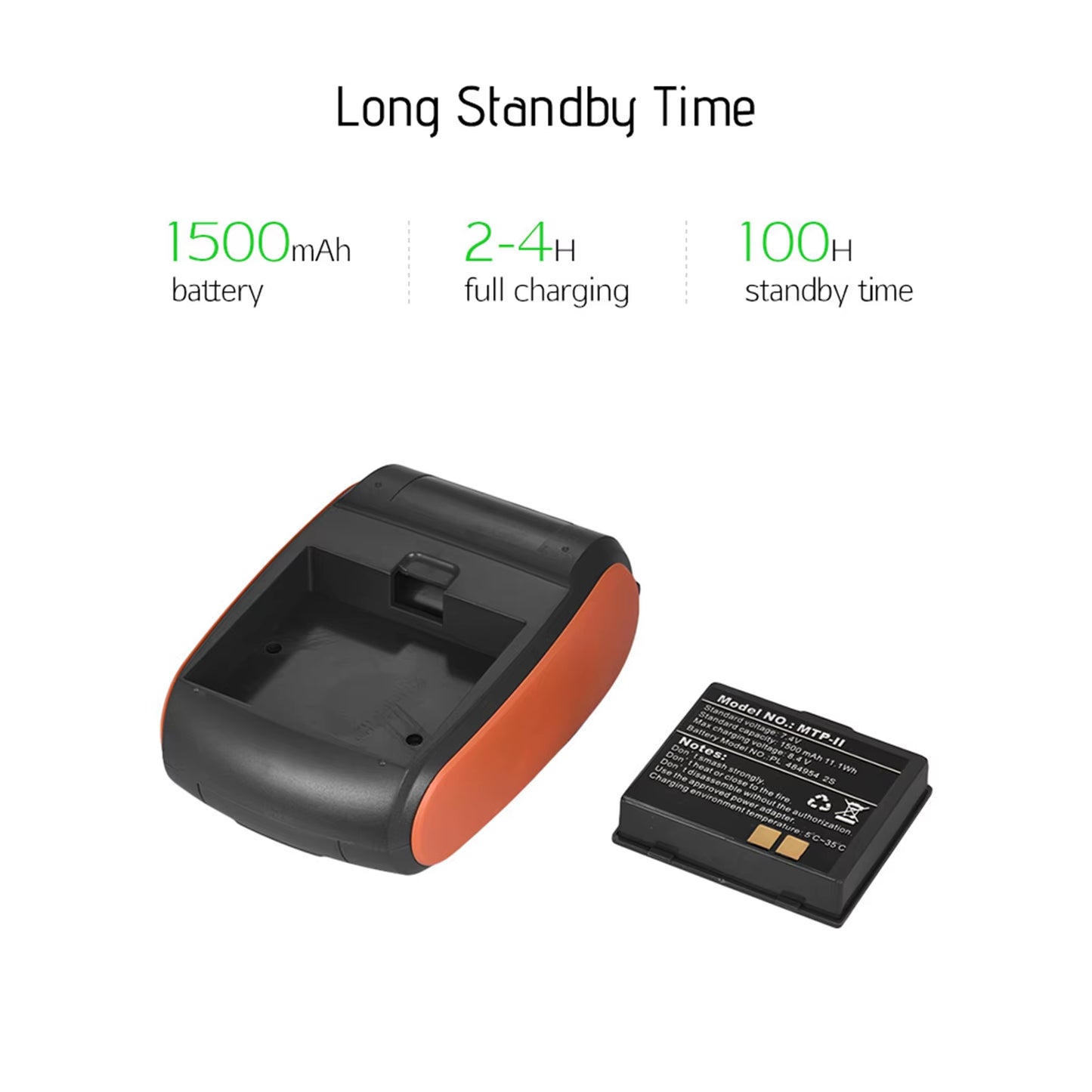 Portable Receipt Printer Portable Thermal Printer Bluetooth Mini Thermal Printer for Android for IOS Portable Printer for Iphone