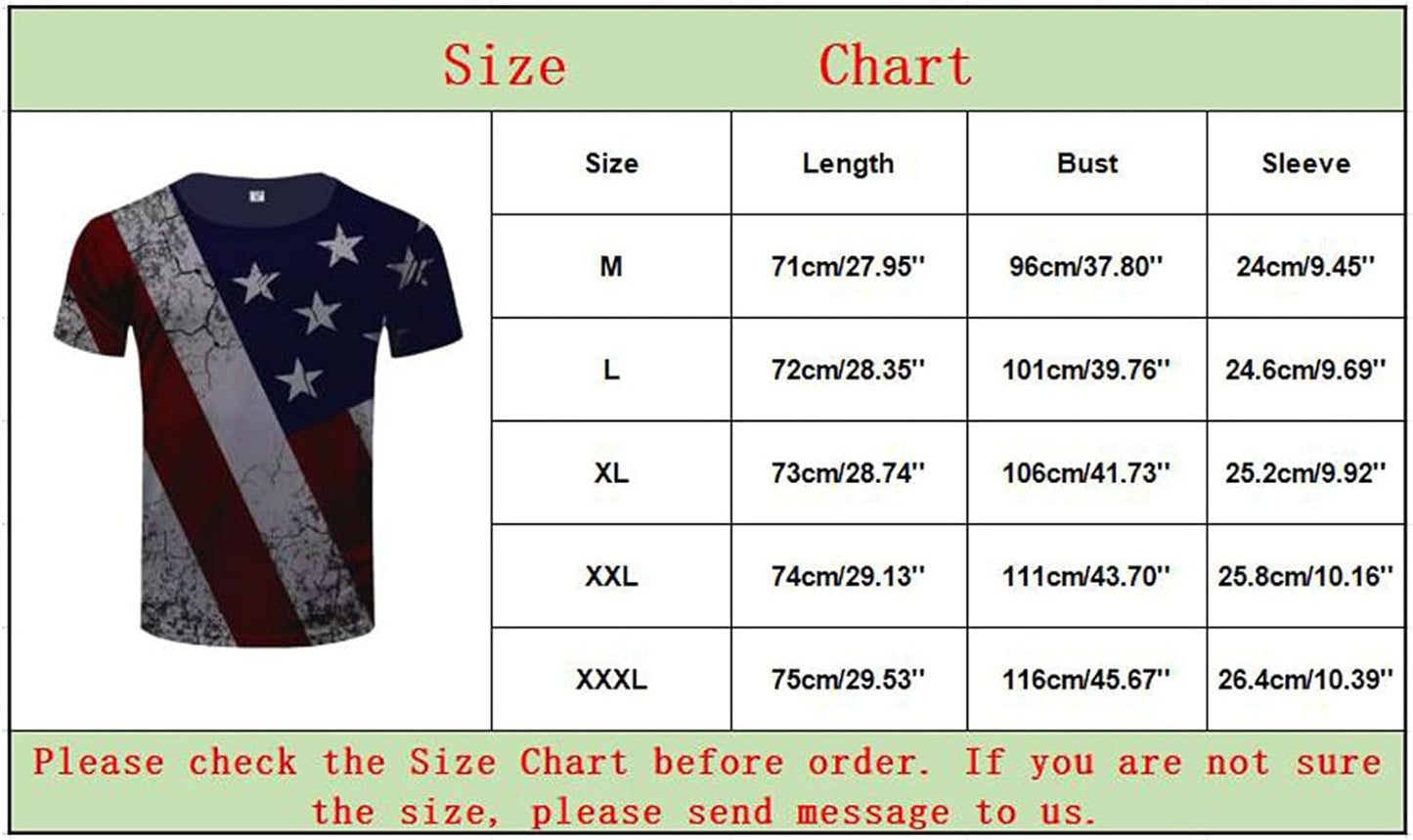 American Flag Shirt Mens Patriotic Short Sleeve T-Shirts Stars Stripes Freedom Tops Slim Muscle Shirt Marching Tees Purple,Xx-Large
