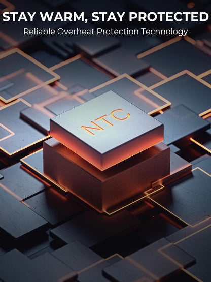 Women'S Slim Fit Heated Jacket with Battery Pack and Detachable Hood (Black/Purple,L)